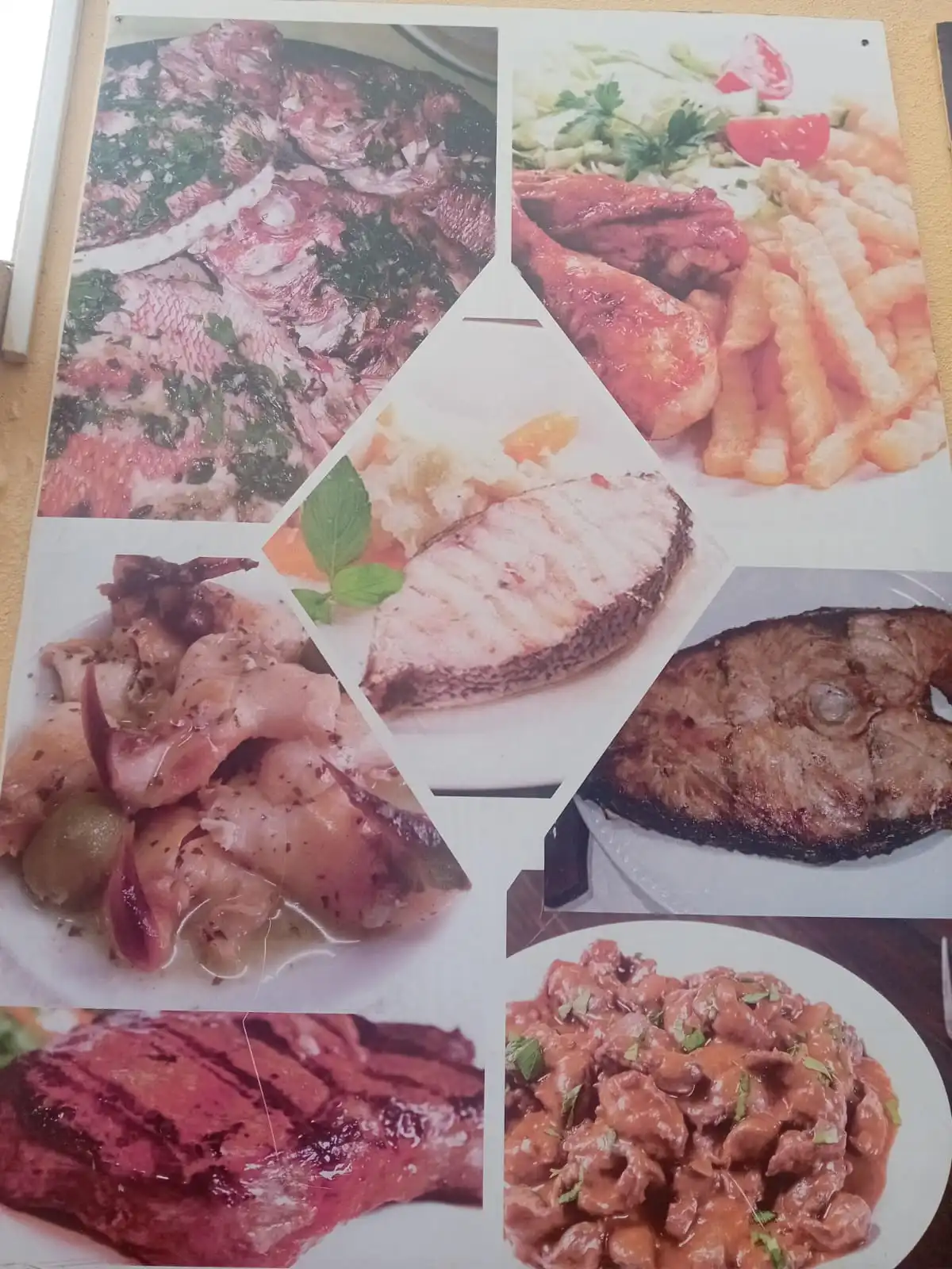 Ambiente e decoração do Restaurante Lugesmar em São Tomé