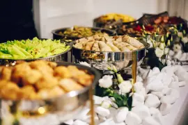 Catering e eventos preparados pelo Restaurante Lugesmar em São Tomé